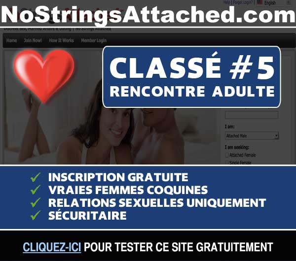 Capture du site de rencontre NoStringsAttached